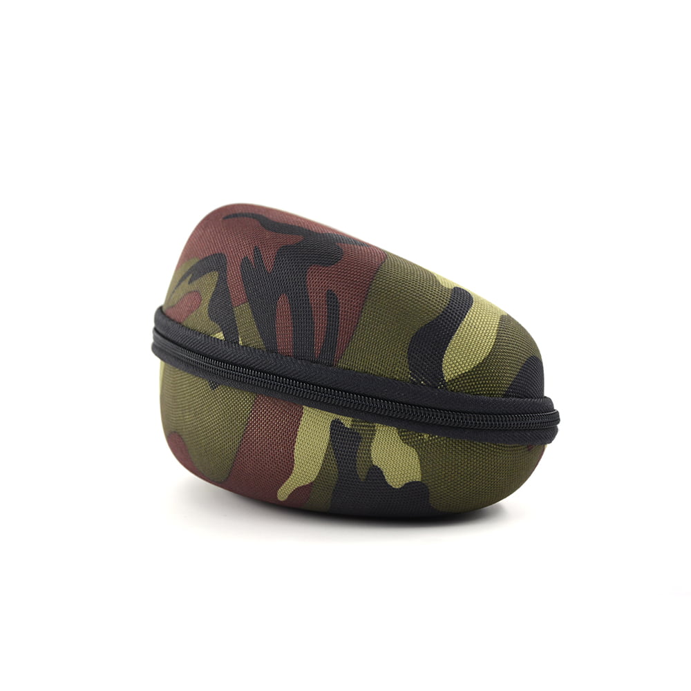 Camouflage sunglasses storage bag