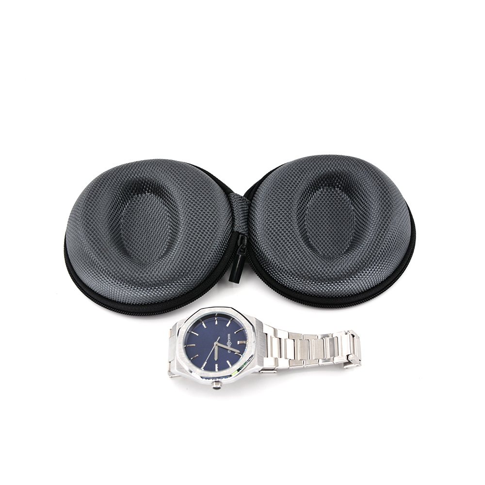 Oxford Cloth Round Watch Organizer Bag: Elegance and Functionality Combined